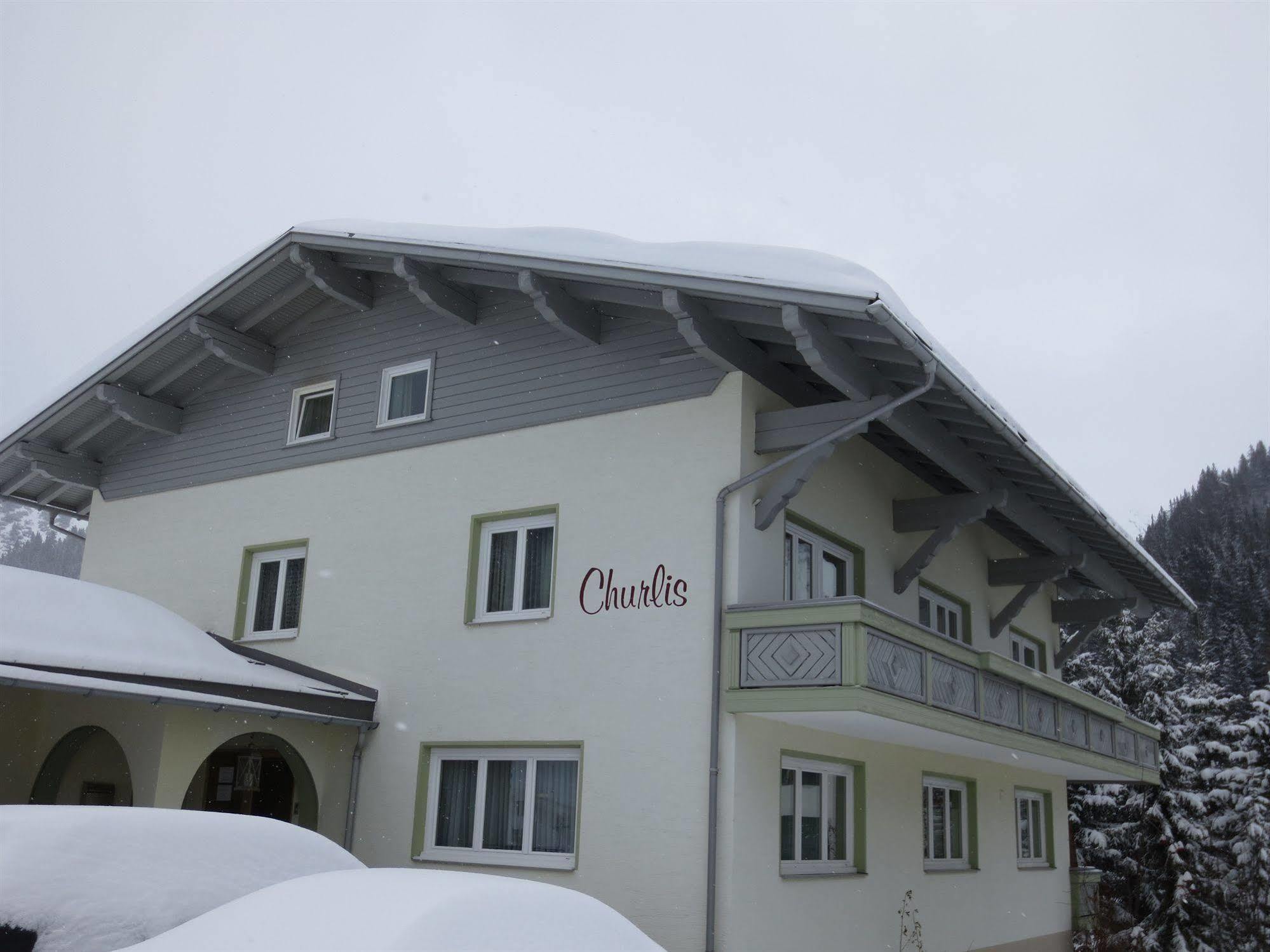 Pension Churlis Lech am Arlberg Exteriör bild