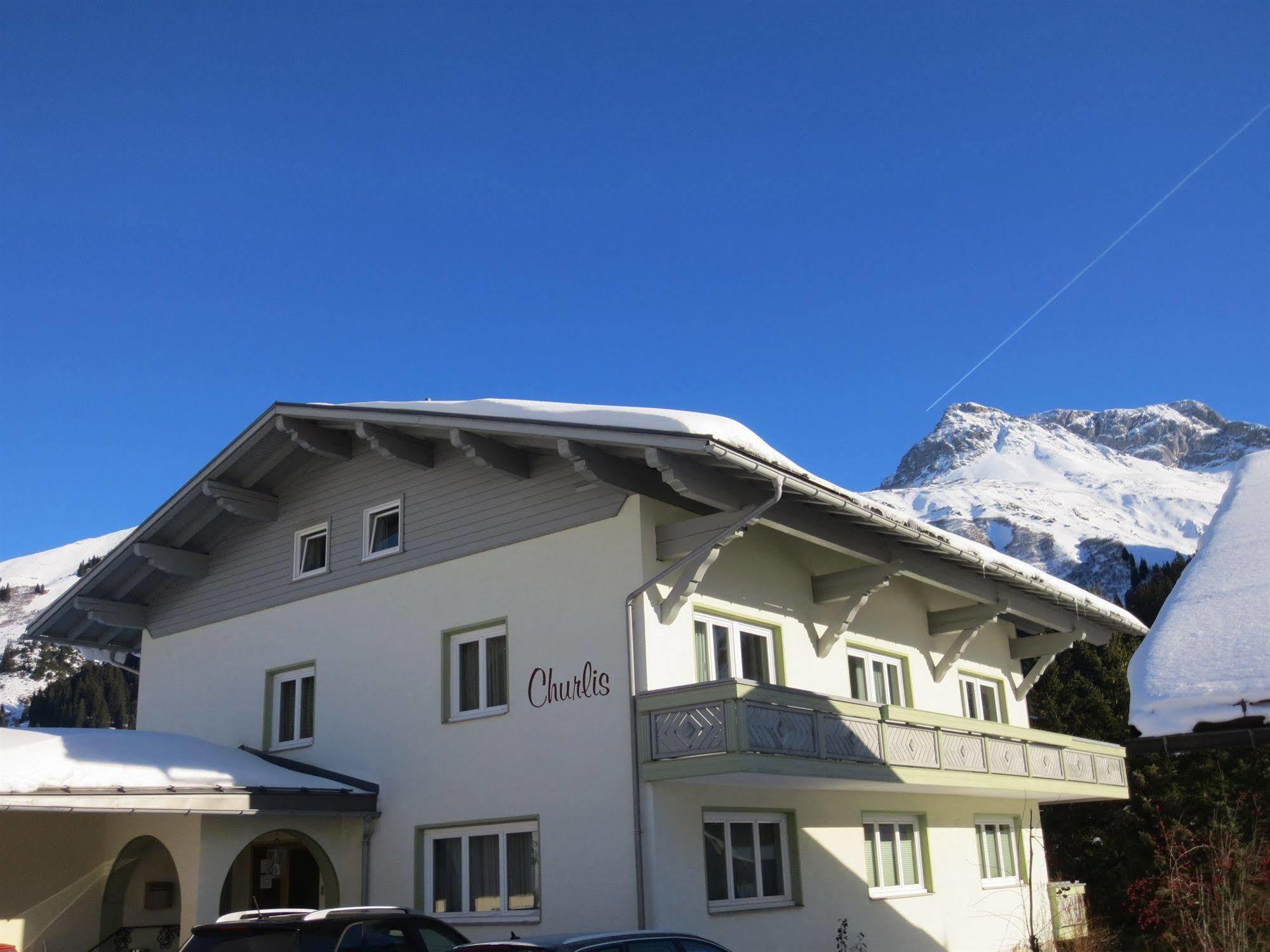 Pension Churlis Lech am Arlberg Exteriör bild