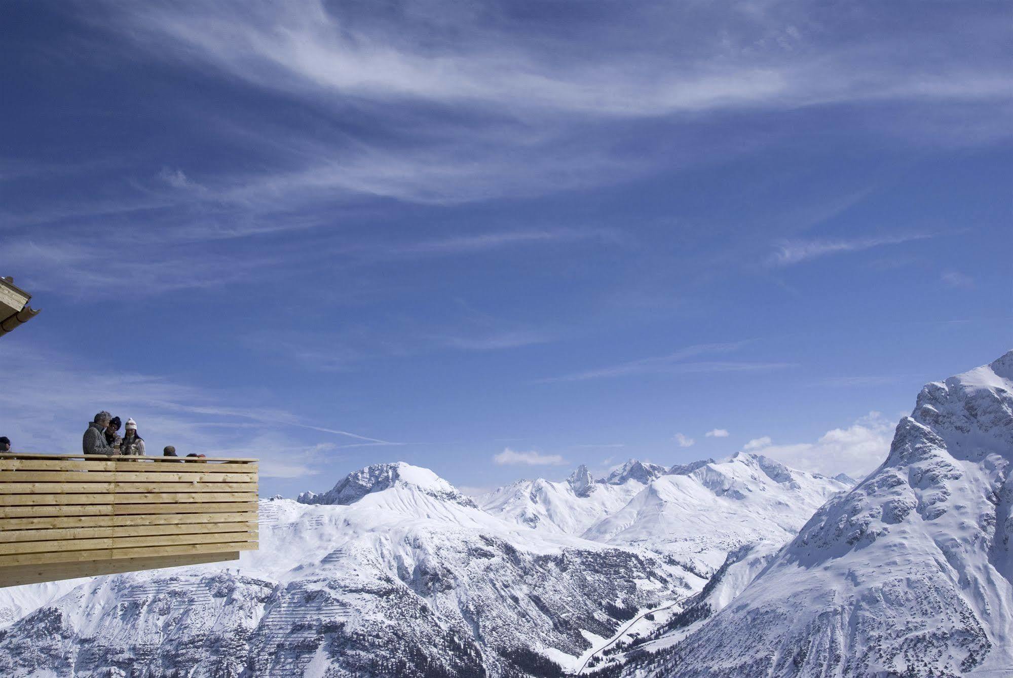 Pension Churlis Lech am Arlberg Exteriör bild